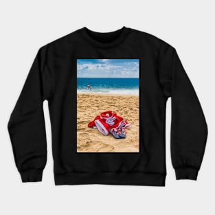 Surfing Santa Crewneck Sweatshirt